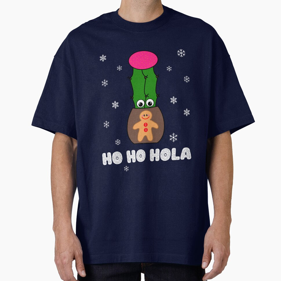 Ho Ho Hola - Hybrid Cactus In Gingerbread Man Pot by DreamCactus