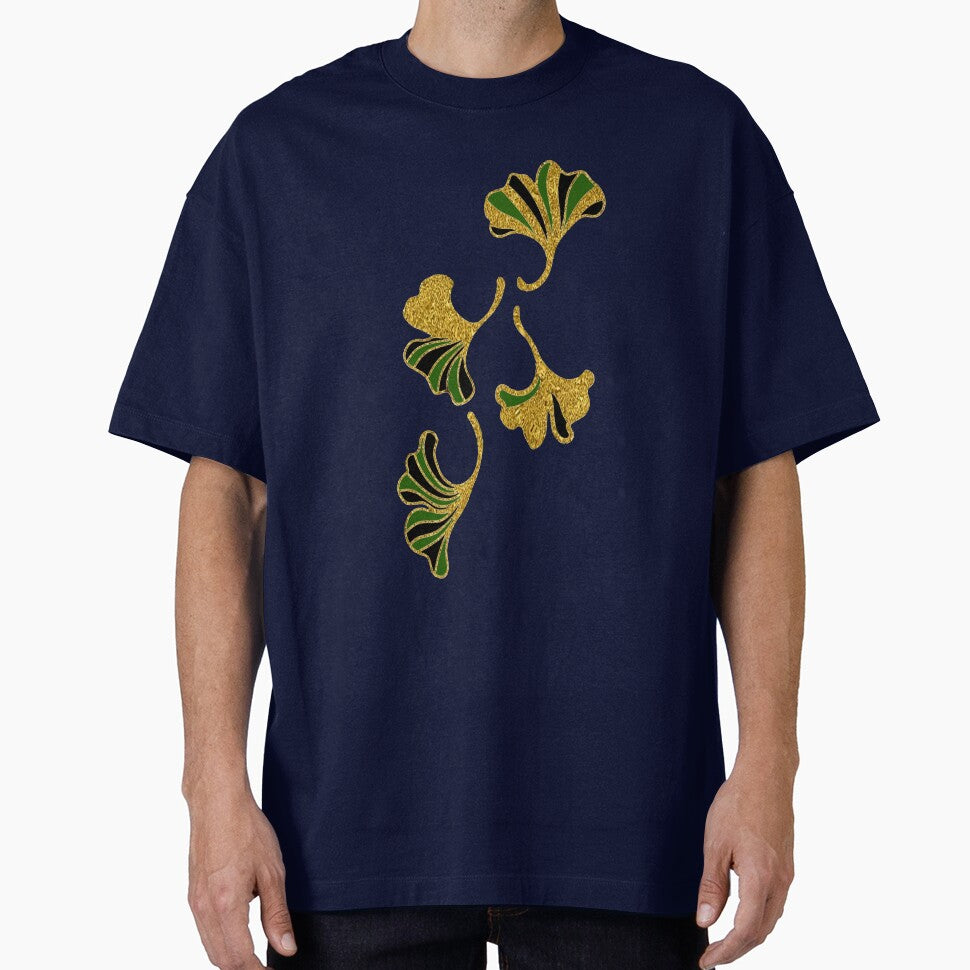 Ginkgo Leaves Elegant Foliage Vector Art by taiche