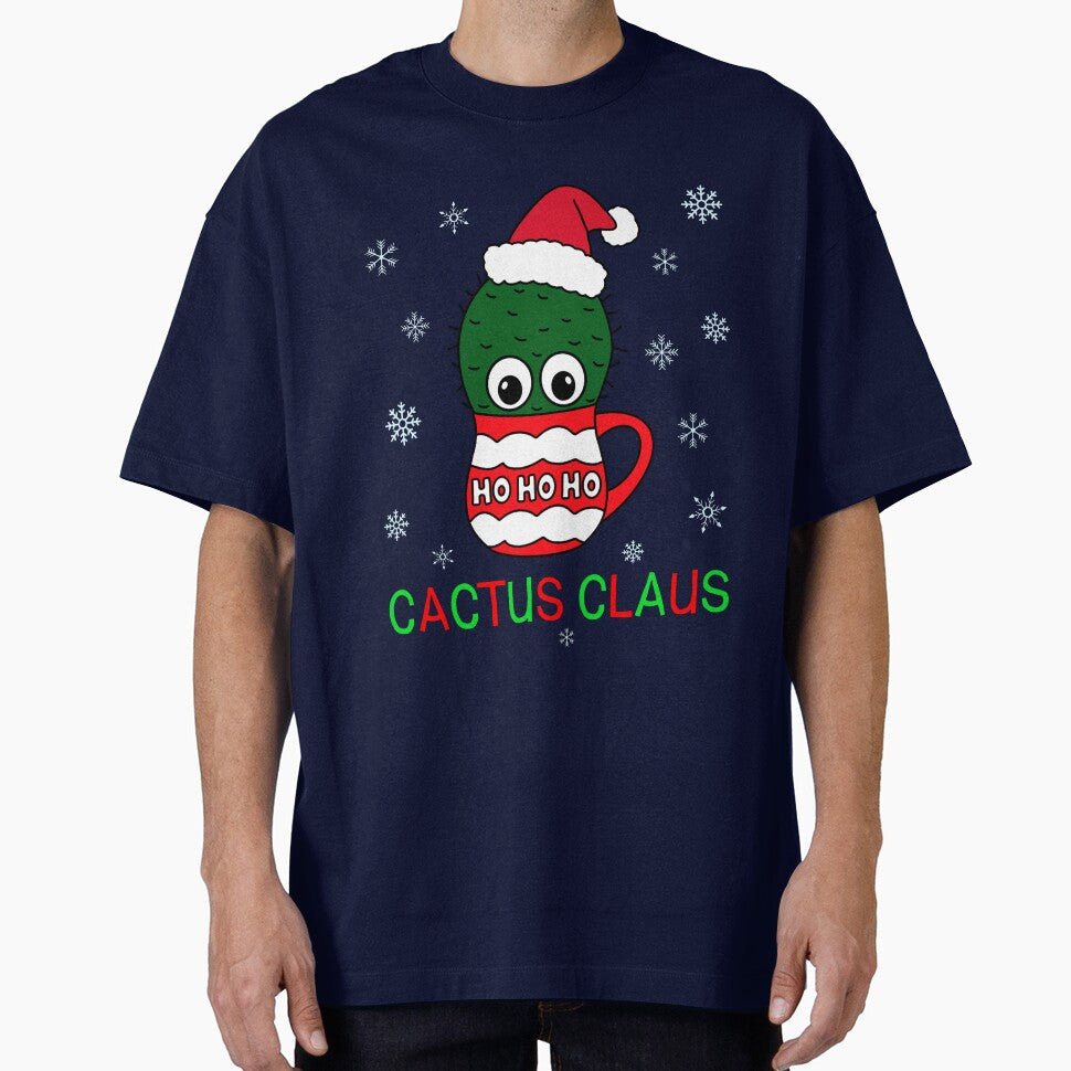 Cactus Claus - Cactus With A Santa Hat In A Christmas Mug by DreamCactus