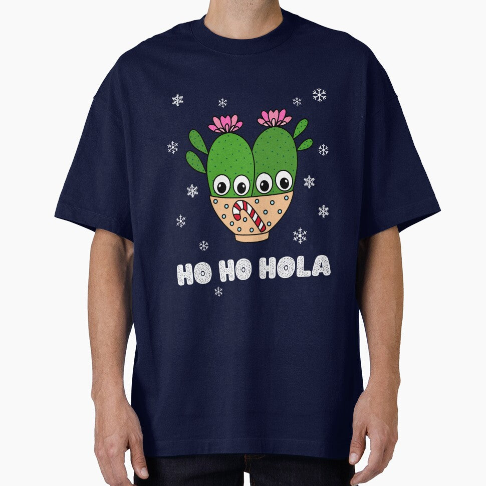 Ho Ho Hola - Cacti Couple In Christmas Candy Cane Bowl by DreamCactus
