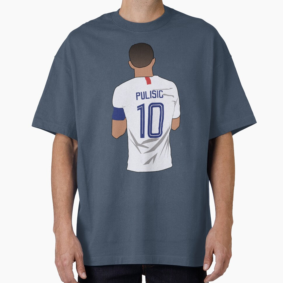 Christian Pulisic USA Minimalist by Hevding