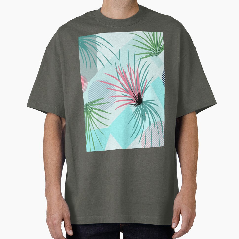 Tropical Ornamental Leaf Abstract by Nipuni Happitiya