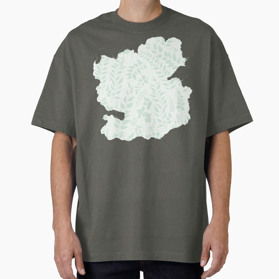 Greenery Botanical Print Sage Green Leaves by SilverPegasus