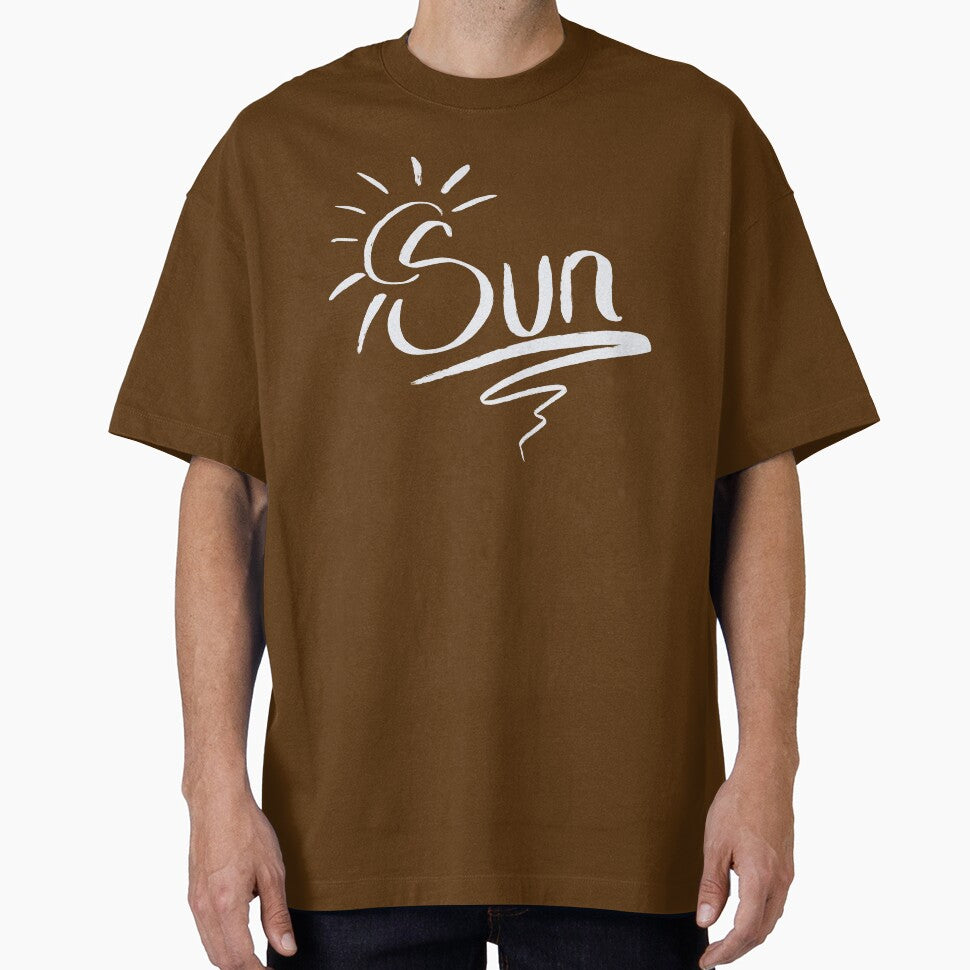 Bold Sun Brush Lettering - Positive Sunshine Graphic by TheArtOfTreble