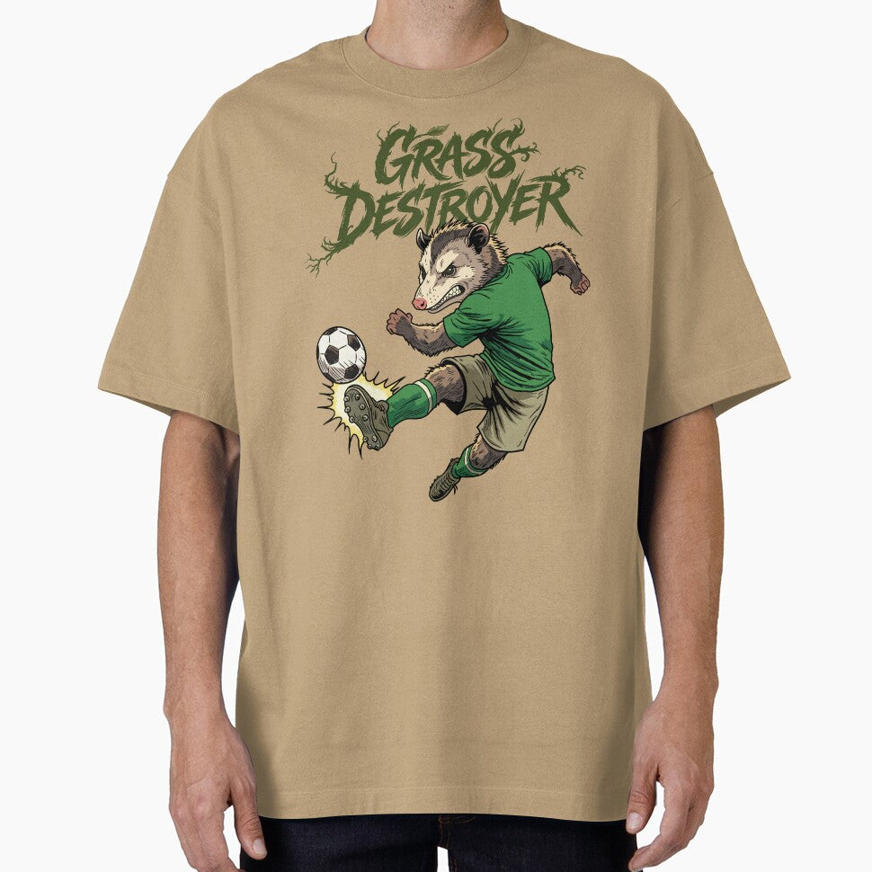 Grass Destroyer – Savage Soccer Possum by CARPIO Creations