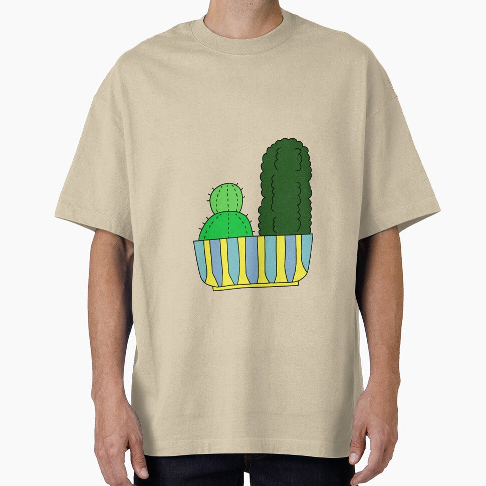 Cute Cactus Design #75: Different But Happy Together Cacti by DreamCactus