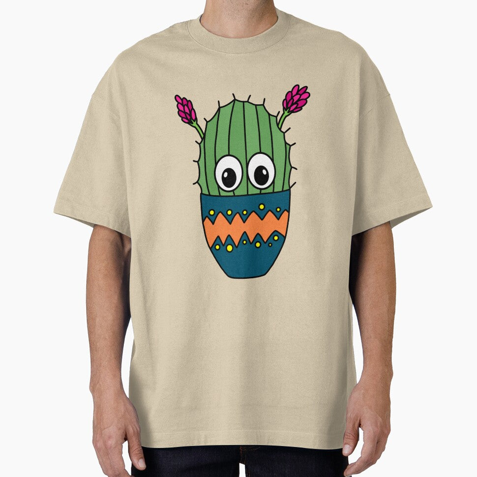 Cute Cactus Design #274: Cactus With Pretty Blooms by DreamCactus