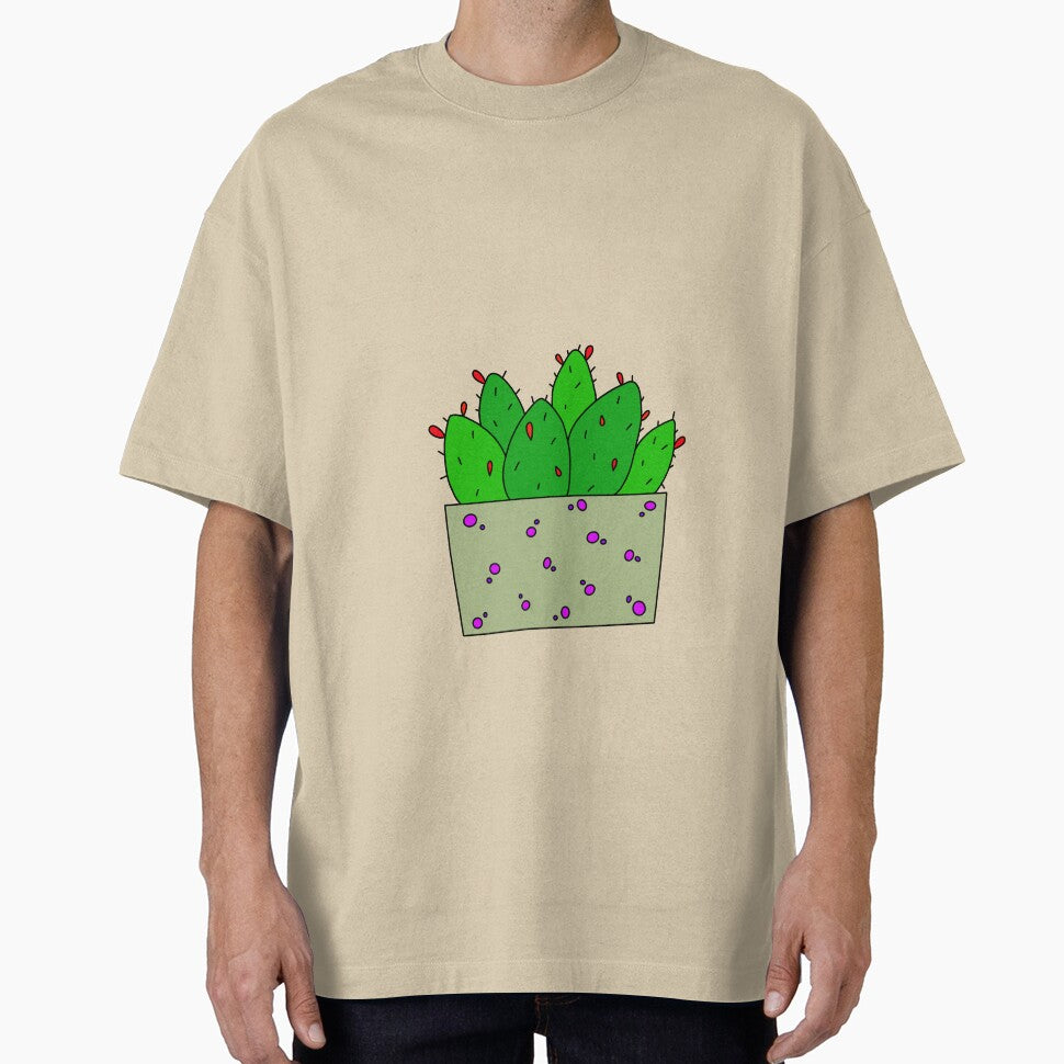 Cute Cactus Design #37: Fleshy Red Flower Cactuses by DreamCactus