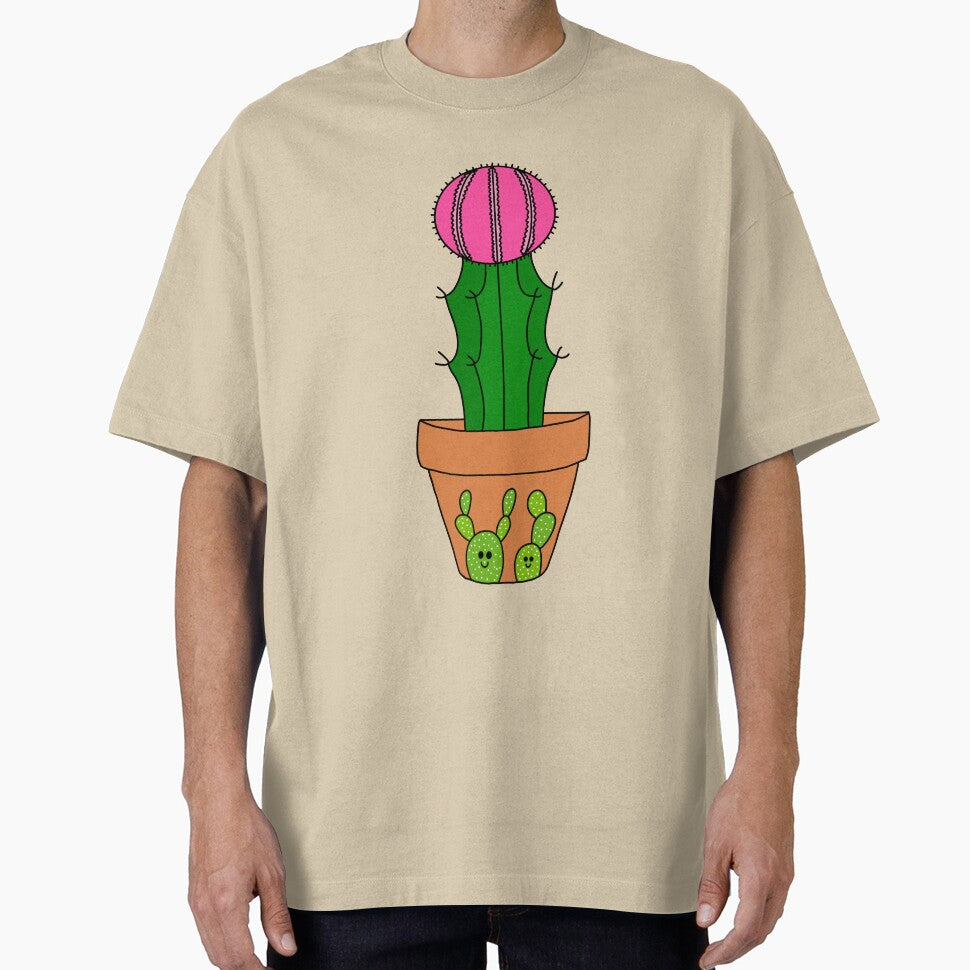 Cute Cactus Design #177: Hybrid Cactus In Cute Cacti Pot by DreamCactus