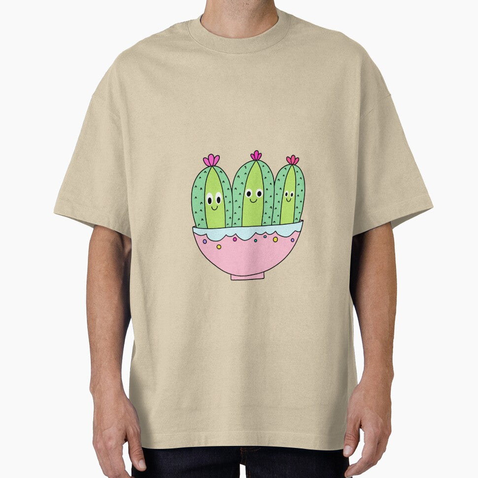 Cute Cactus Design #105: 3 Pretty Cactus Girls by DreamCactus