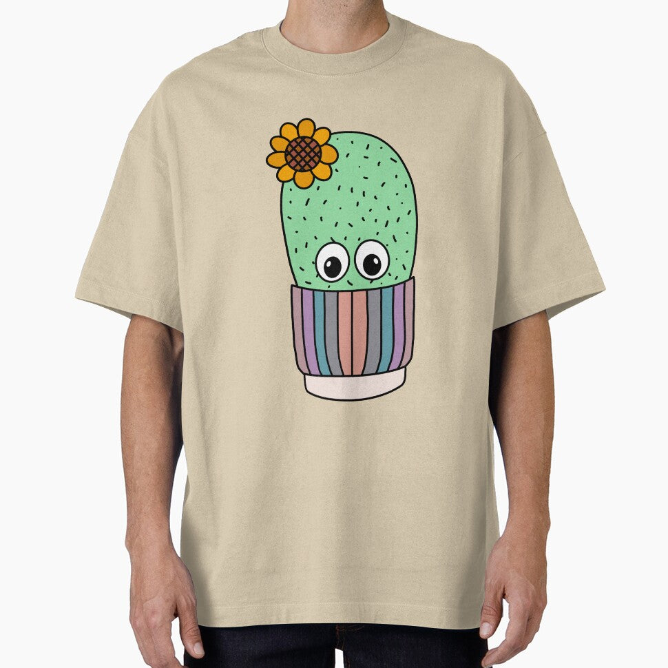Cute Cactus Design #297: Pretty Cactus In Shabby Chic Pot by DreamCactus