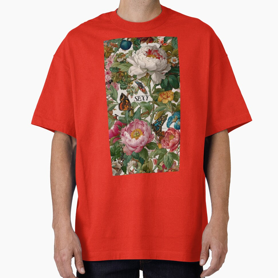 Sexy Lush Baroque Floral Print by CMooreWorx