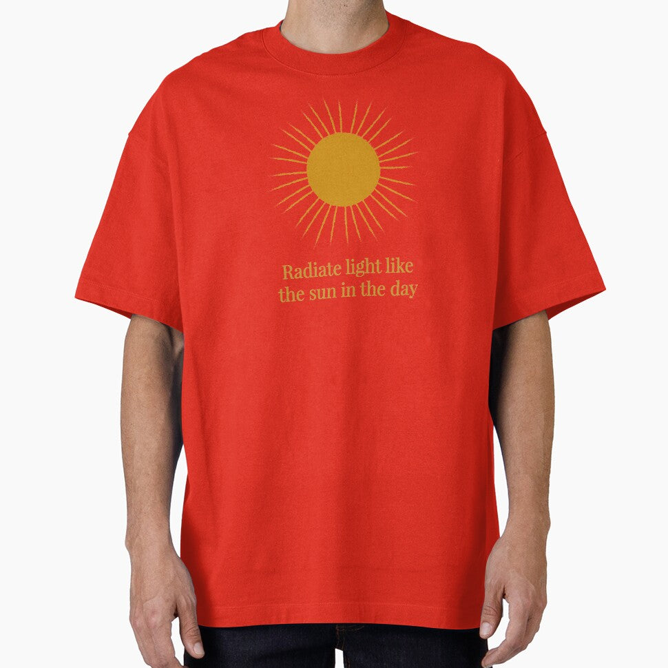 Radiate light like the sun in the day, Celestial sun design by SparkPrintsandDesigns