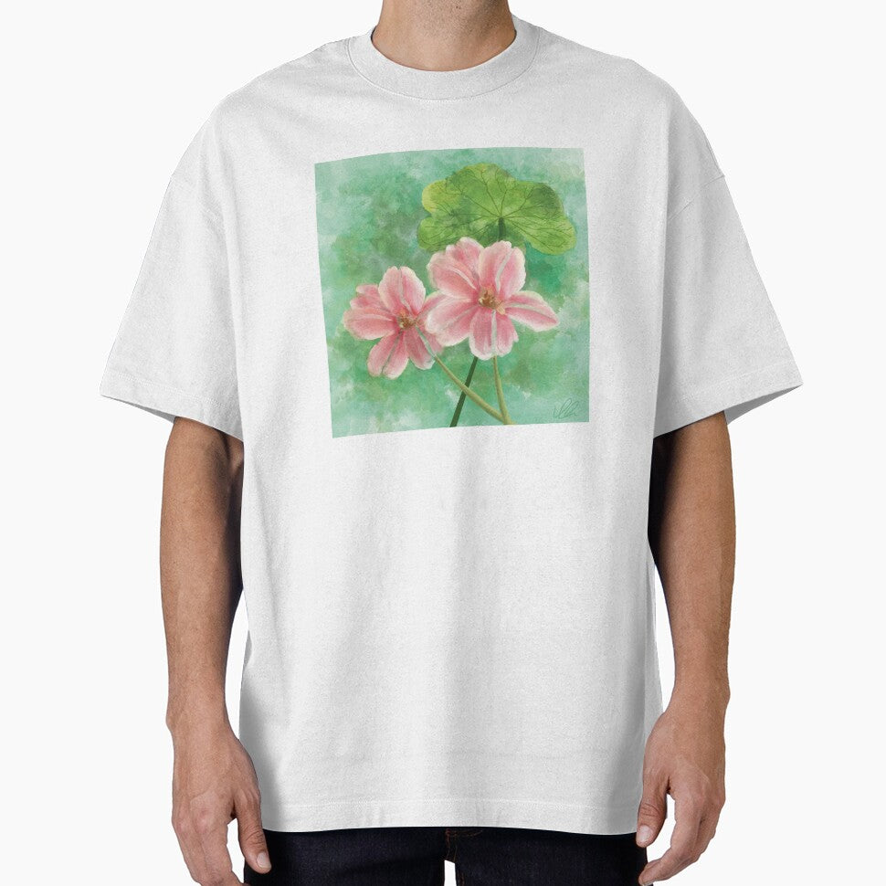 Lotus Leaf Flowers Plant Watercolor by YanxiArts