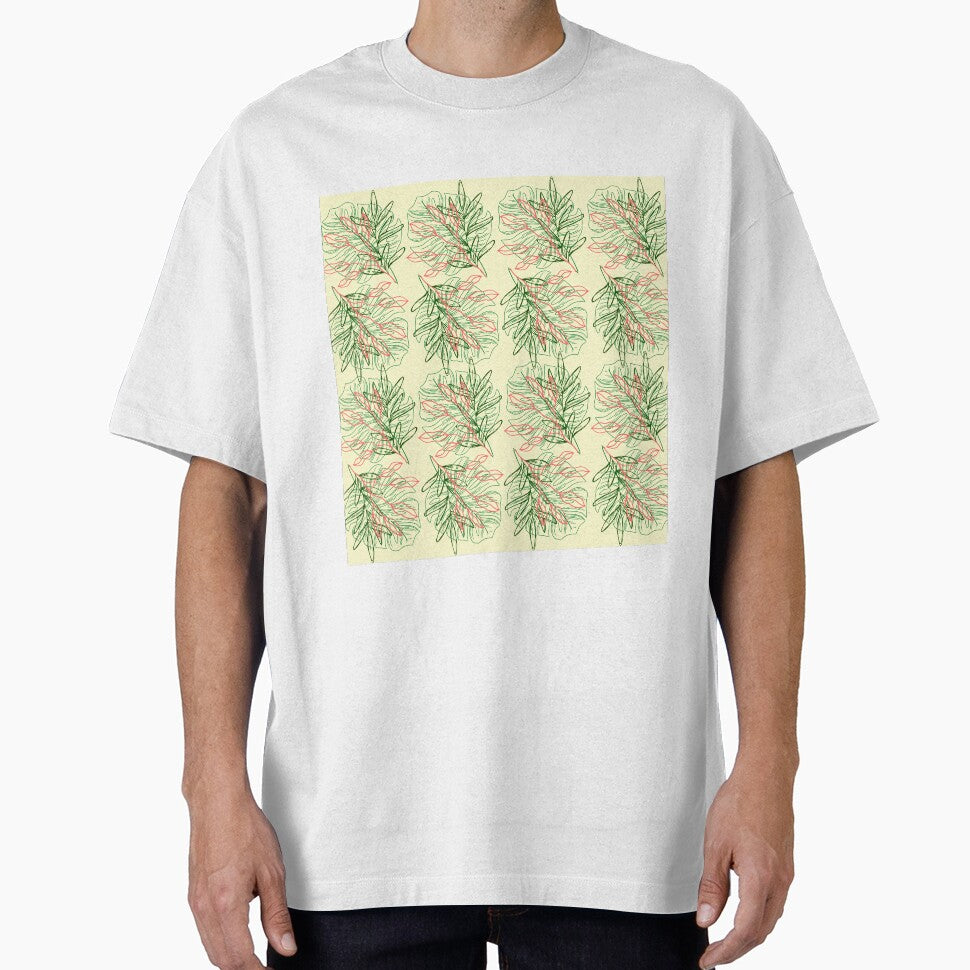Tropical leaves melody print by Joejo19