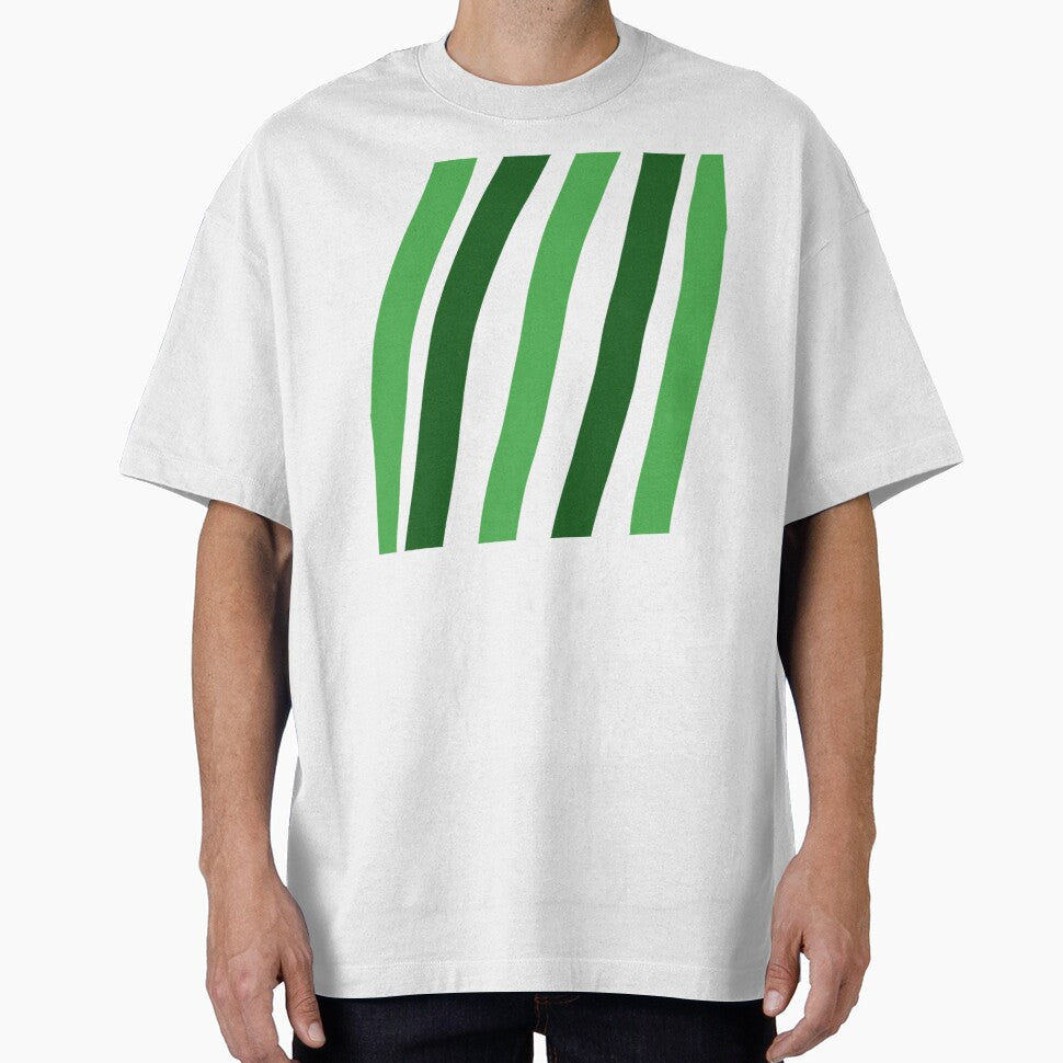 Emerald Flow Stripes by Khanworld
