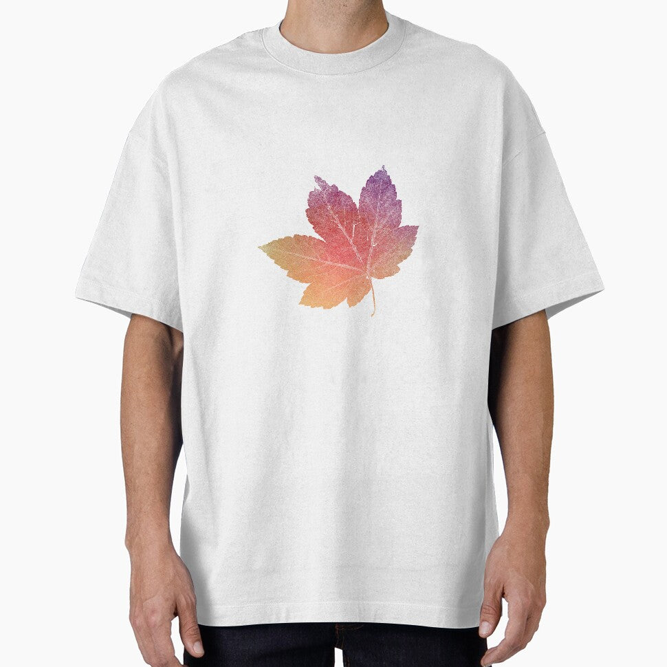 colorfull skeleton Leaf red by imfine