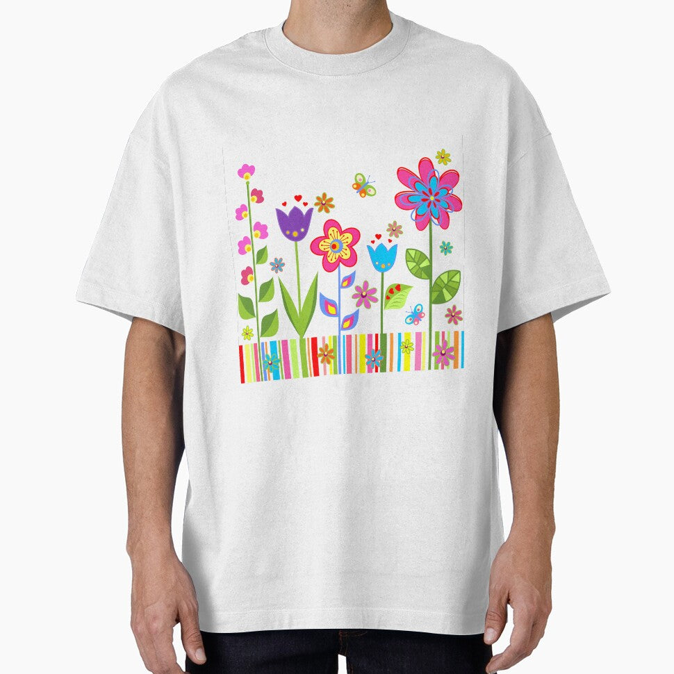Multicolored Floral Garden Merchandise by cindyfordyce