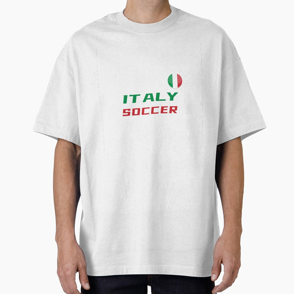 Italy Soccer T-Shirt – Italian Fan Tee | Uncle Jichuan by Uncle-Jichuan