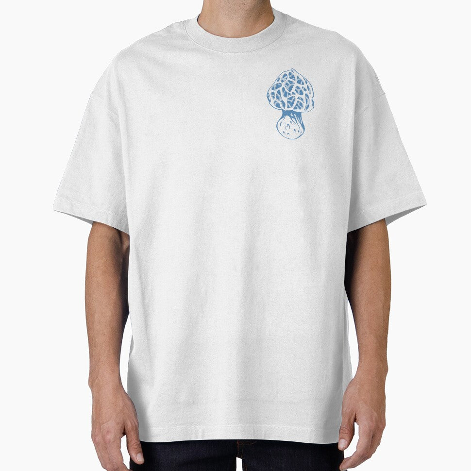Mesh blue and white mushroom by MalkyTea
