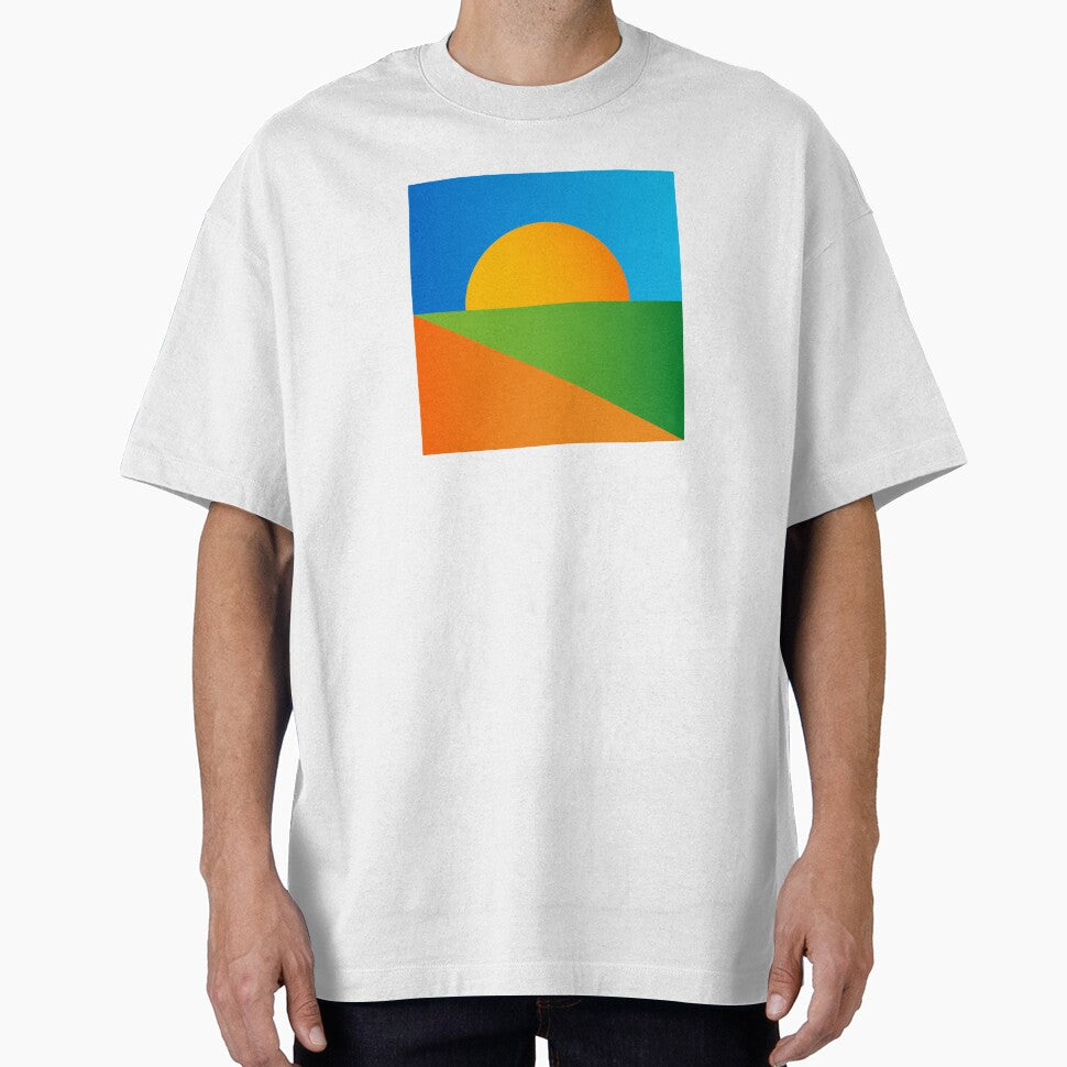 Colorful Sunset - playful geometric art by TalBright