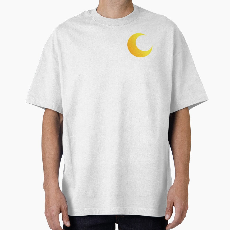 Simple and cute cartoon moon print by MariiaCreation