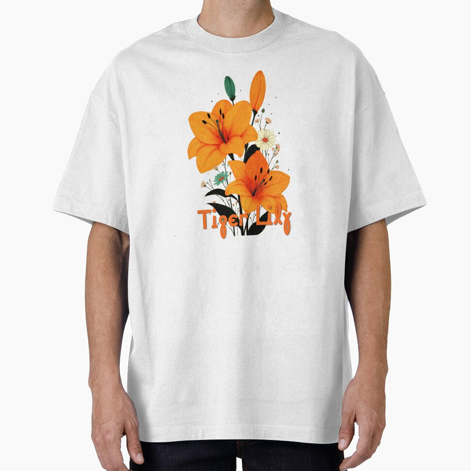 Tiger Lily Bloom Botanical Radiance by ForeverPrintsOK