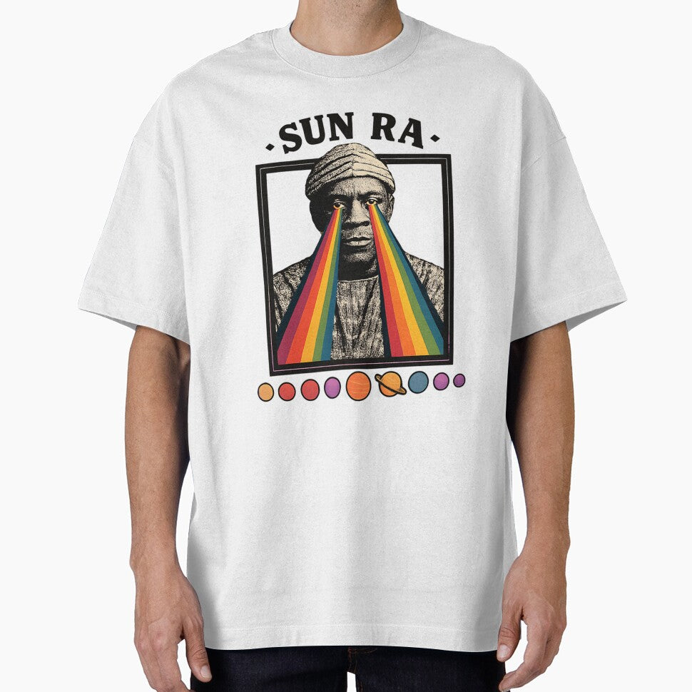 Sun Ra Psychedelic Rainbow Gaze by HermasyahTeee