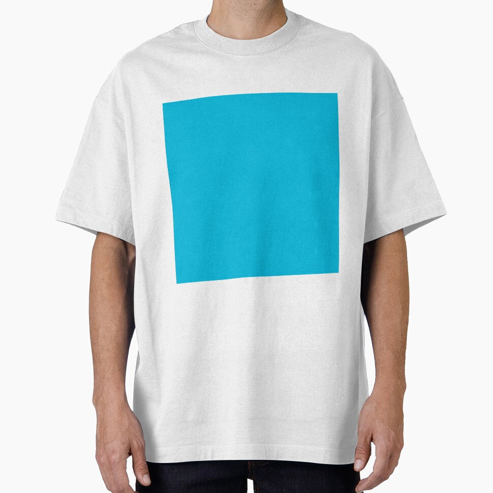 Plain Solid Color Cyan Blue 2 by mimihuang creations