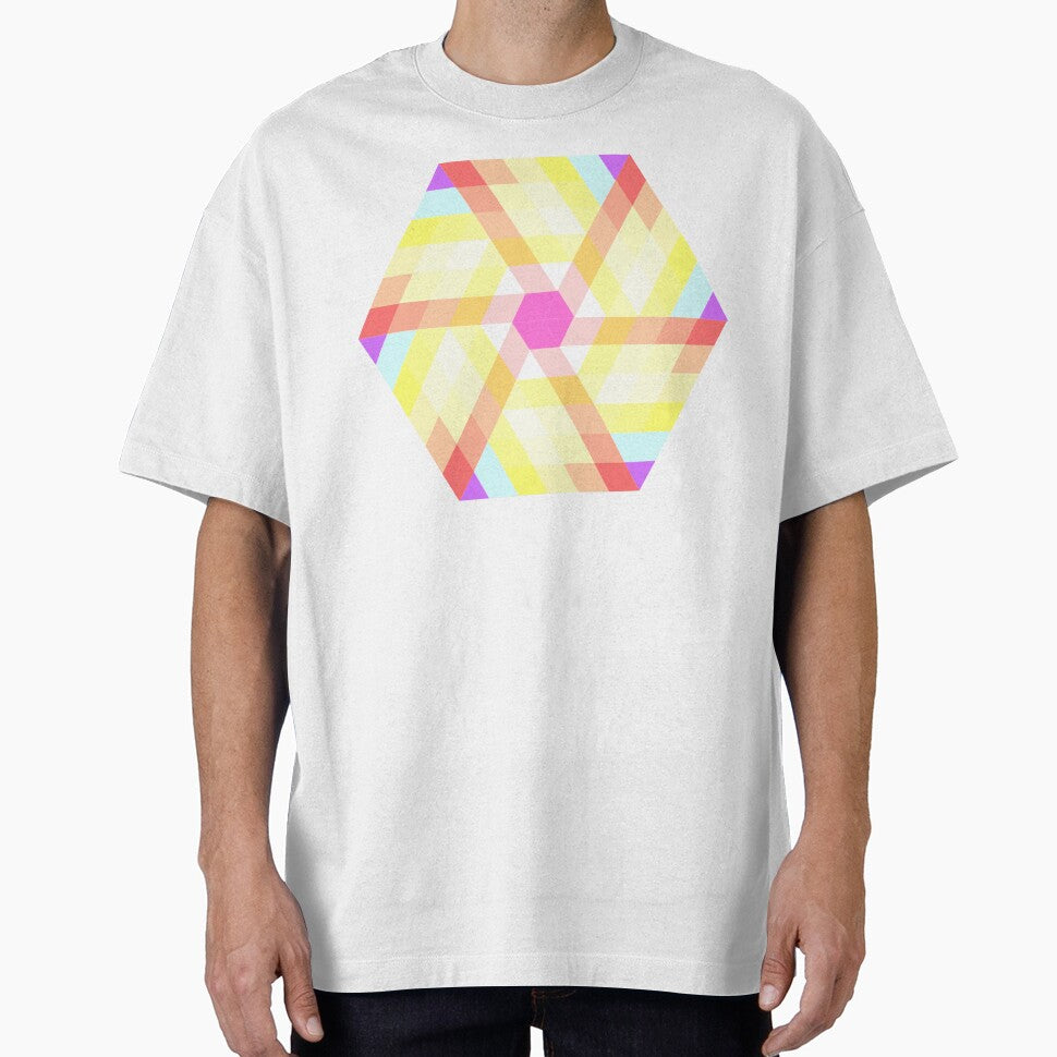Modern Hexie by gardengatequilt