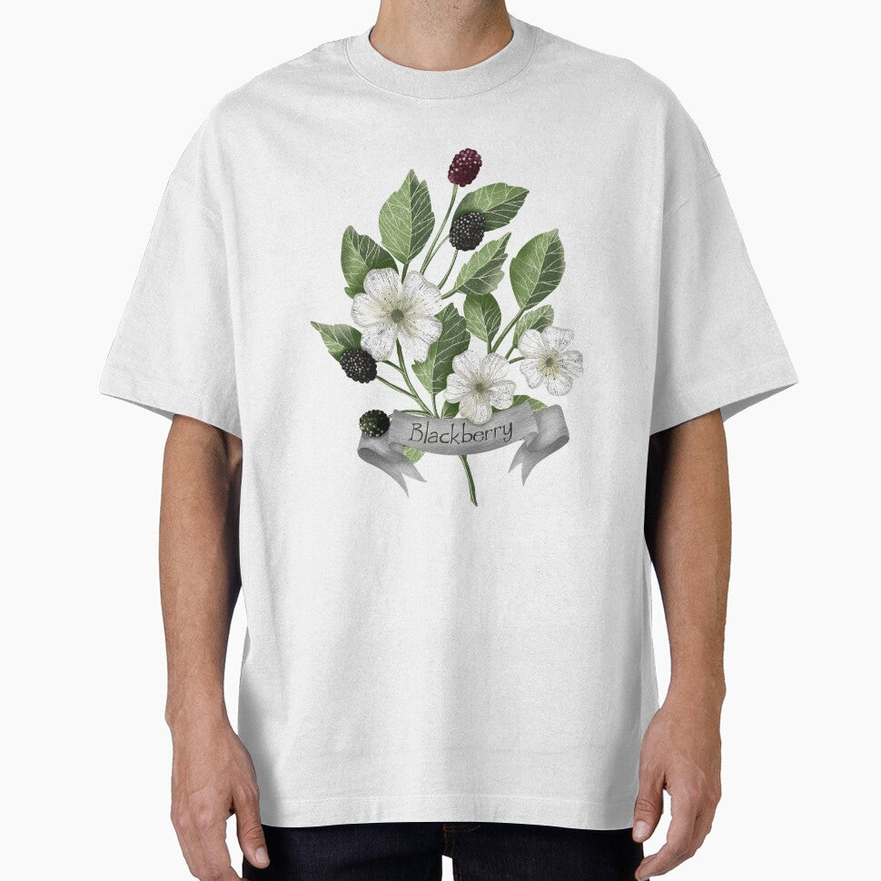 Blackberry botanical drawing by pinkyfish1010