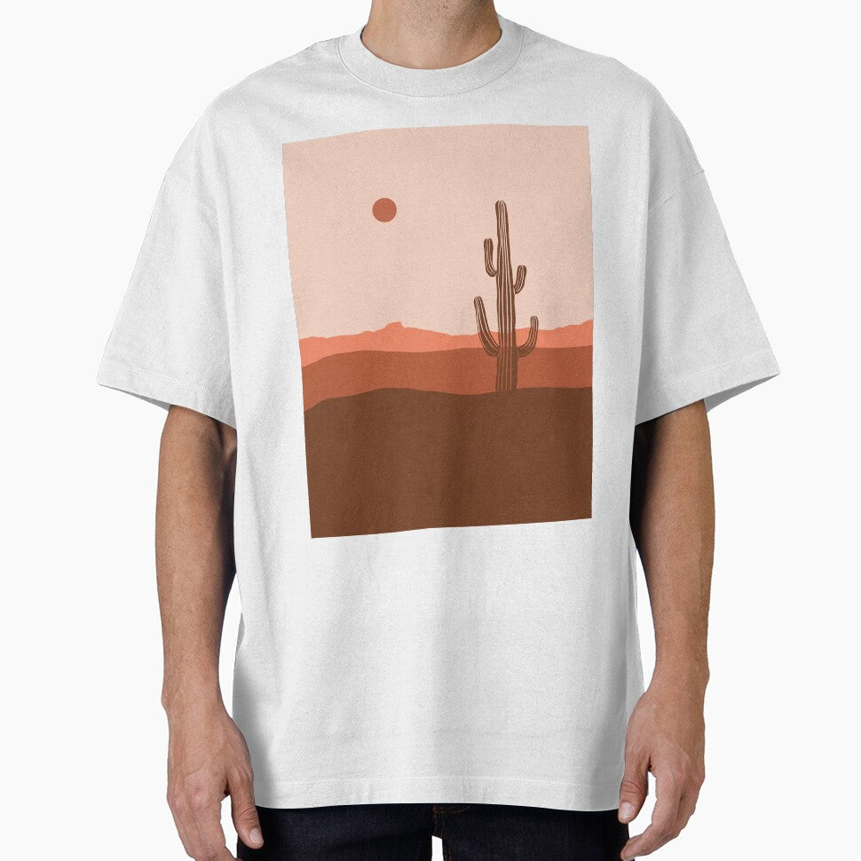 Cactus Desert Landscape by ABakerMaker