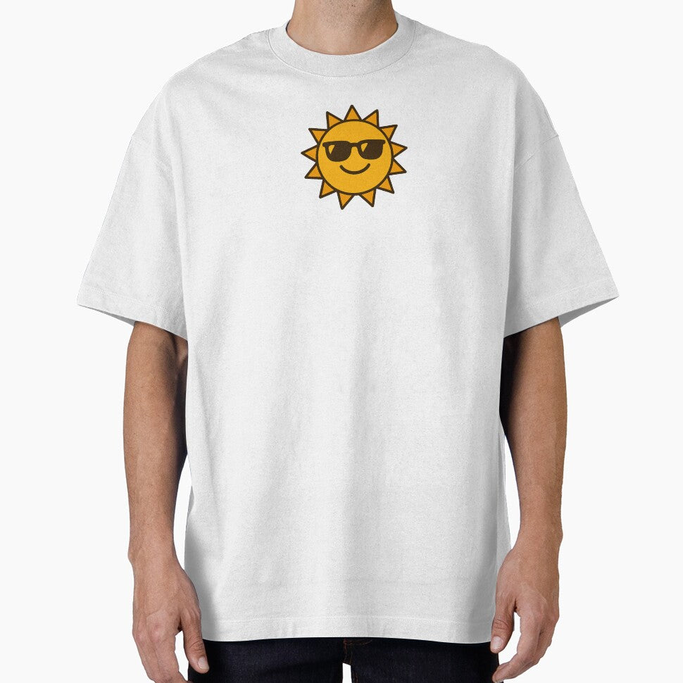 Chill Sun with Sunglasses - Minimalist Summer Vibes Art by OnPointOutfits