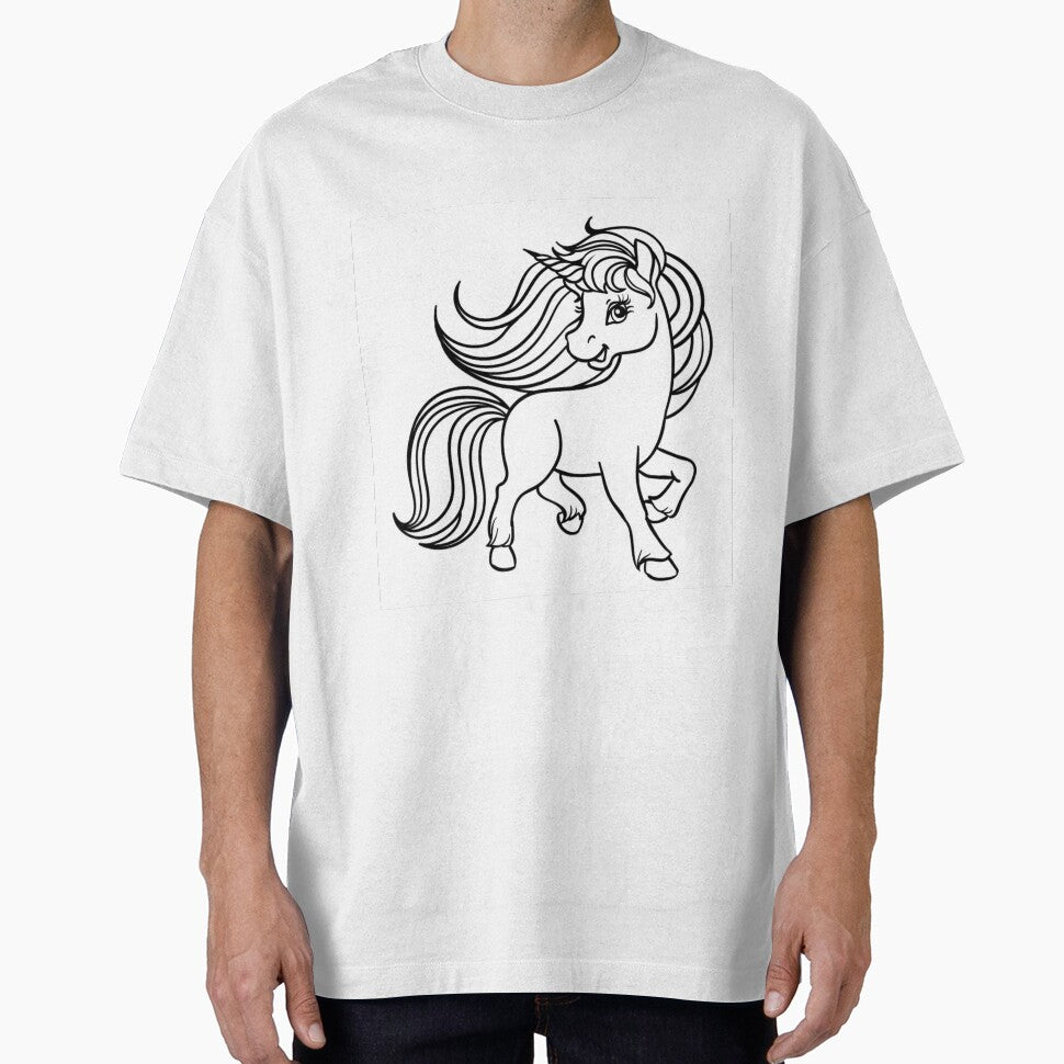 Unicorn Outline by Mywaymylife