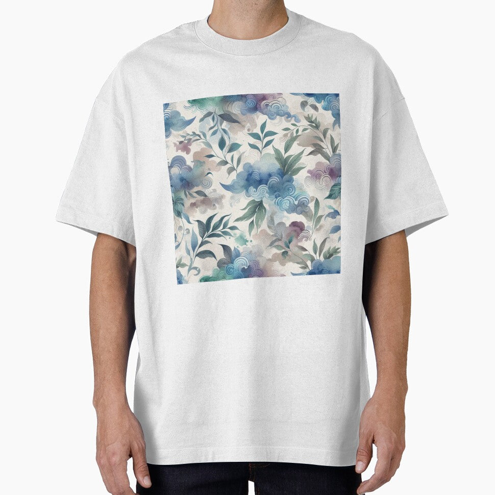 geometric pattern with floral elements by Dominika Farkašová