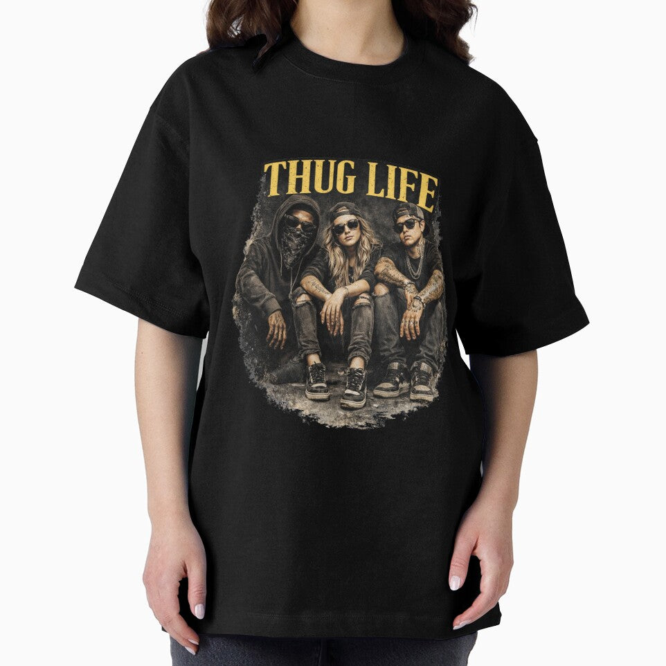 Thug Life Streetwear T-Shirt by CULTWEAR SOCIETY