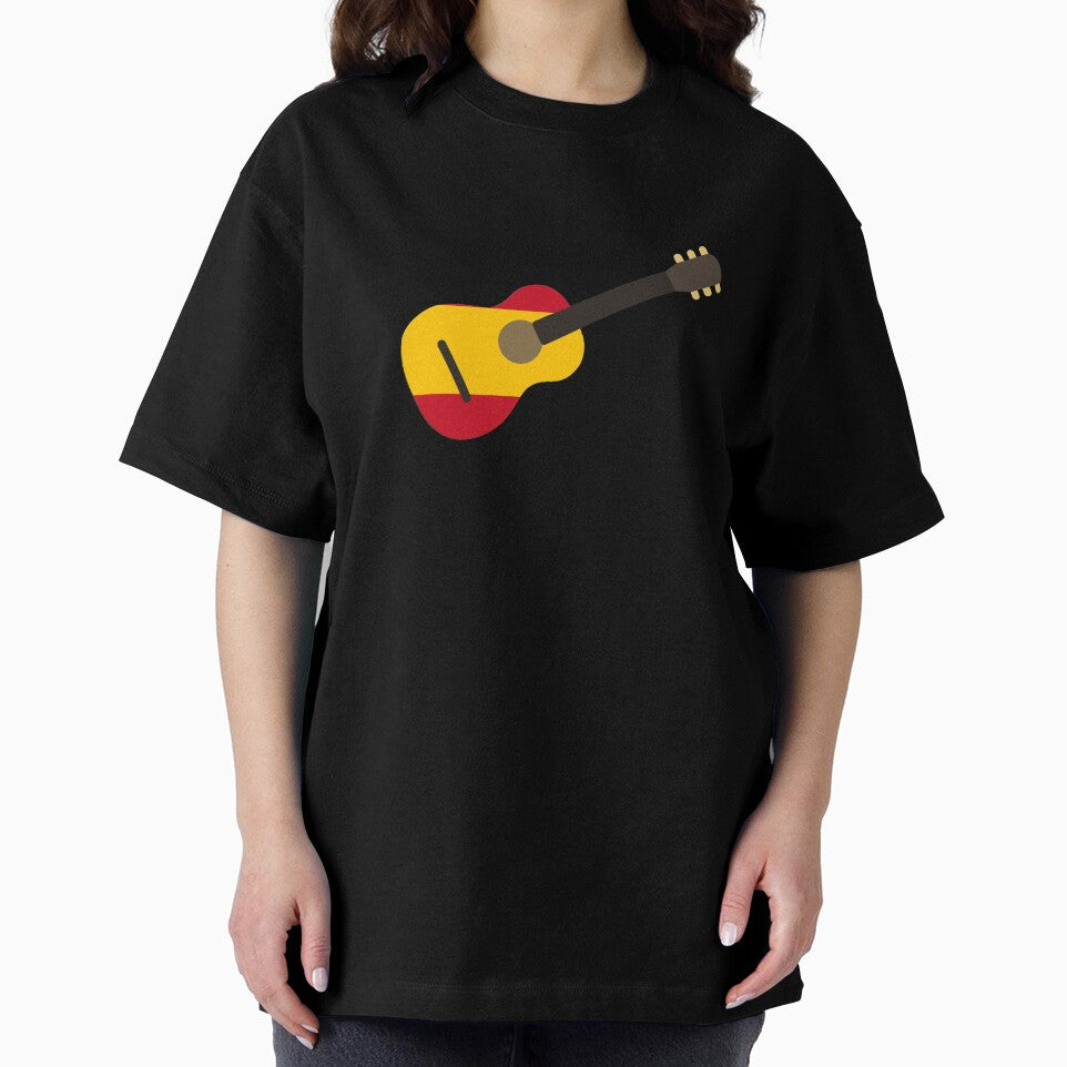 Spanish flag guitar graphic by StickerDirect