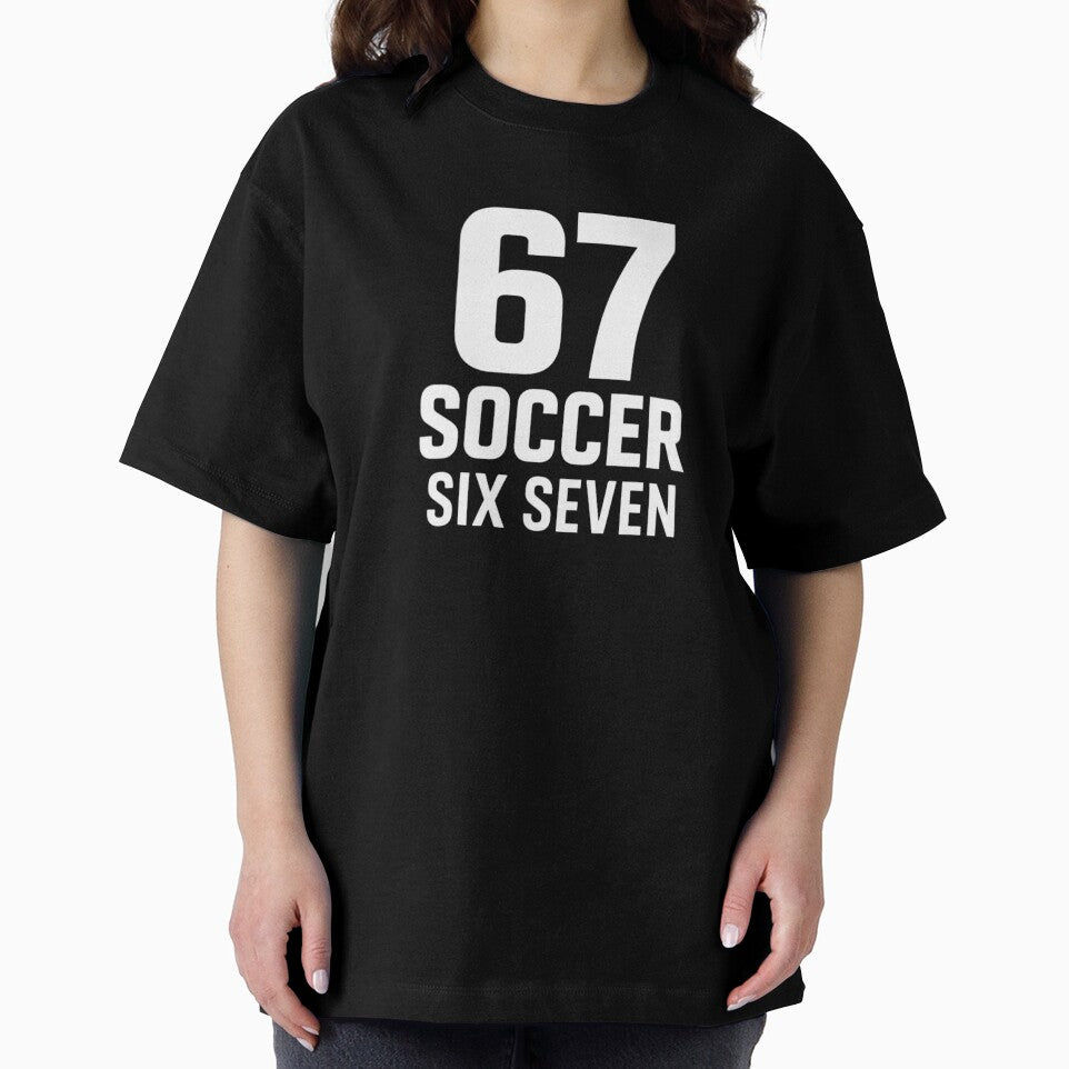 67 Soccer Six Seven – Minimalist Football Streetwear Design by FrameFlow