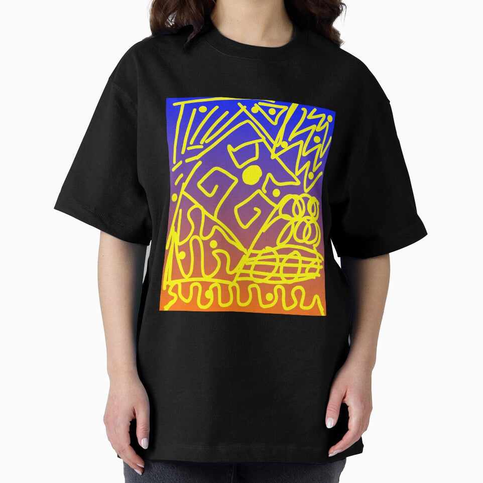 Modern abstract pattern t-shirts by UnshieldArt