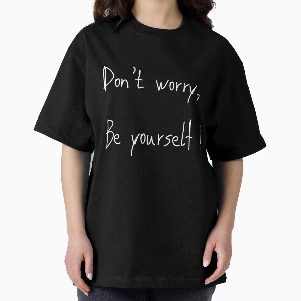 Minimal White Typography Art | Modern Casual Streetwear T-Shirt Design by districtmarket
