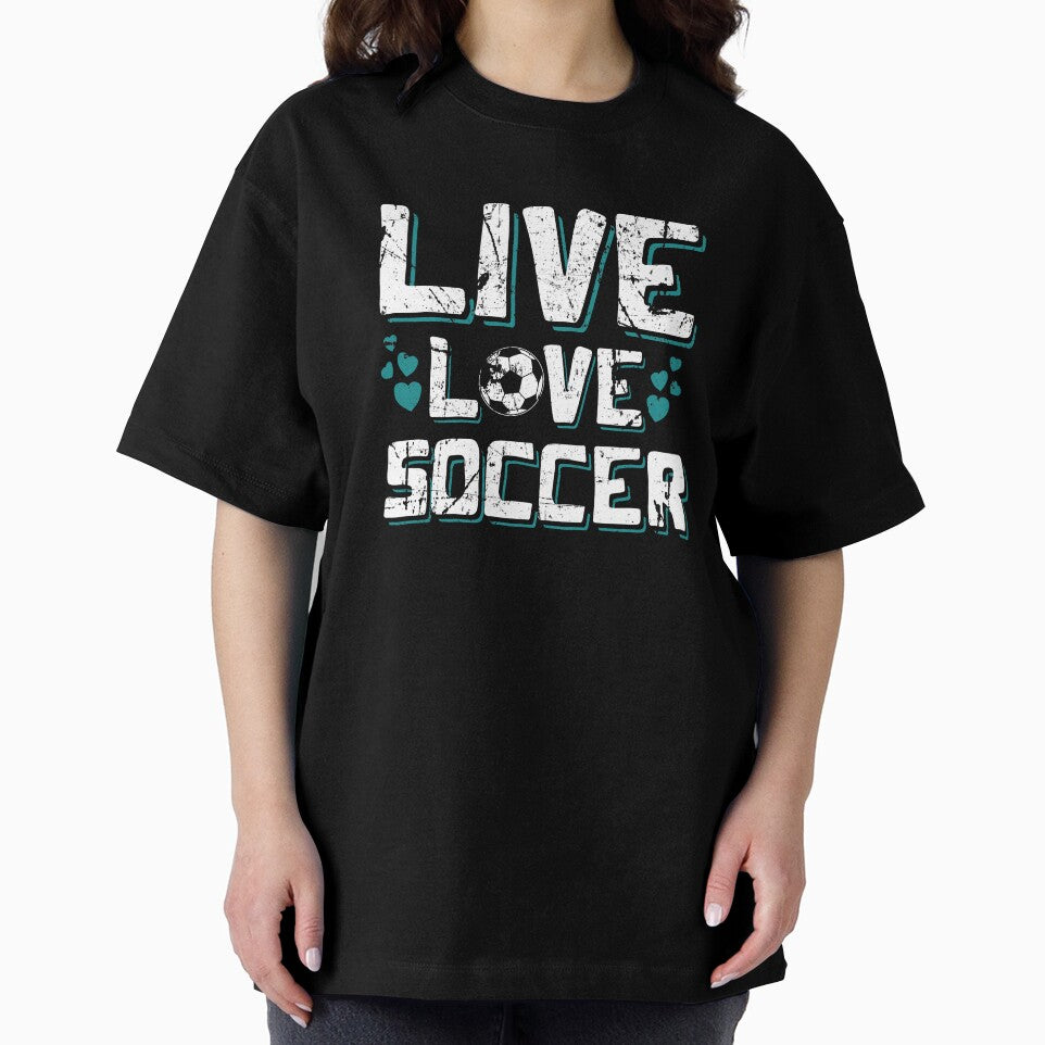 Funny Gifts For Soccer Players Girls Designns Live Love Soccer by CrookedCreek