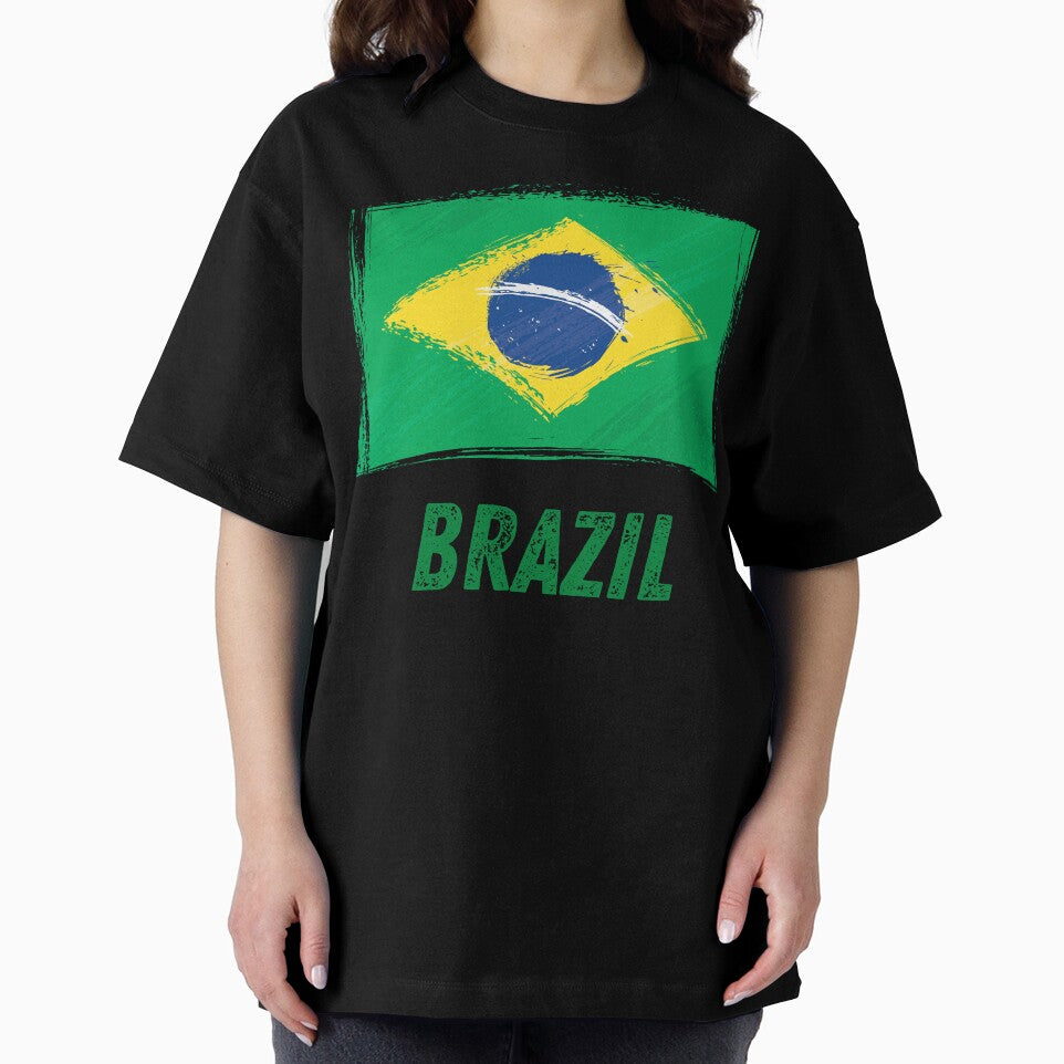 Brazilian Distressed Flag by OlympicsMerch