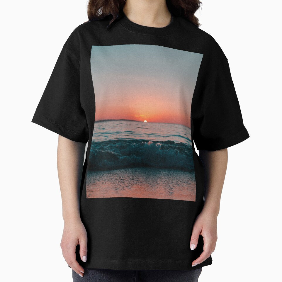 DISTANT SUNSET OVER THE SEA by MJ96-PRO