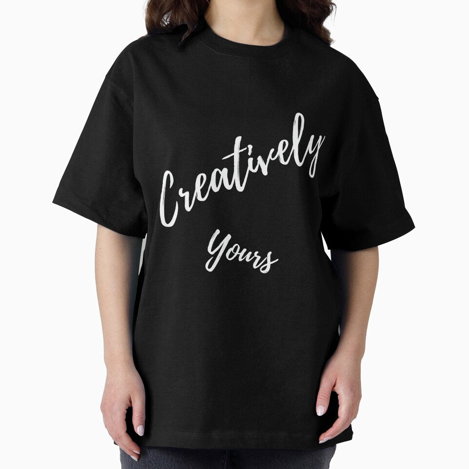Creatively Yours - Independent Artist's Design (White Fonts) by my-green-gecko