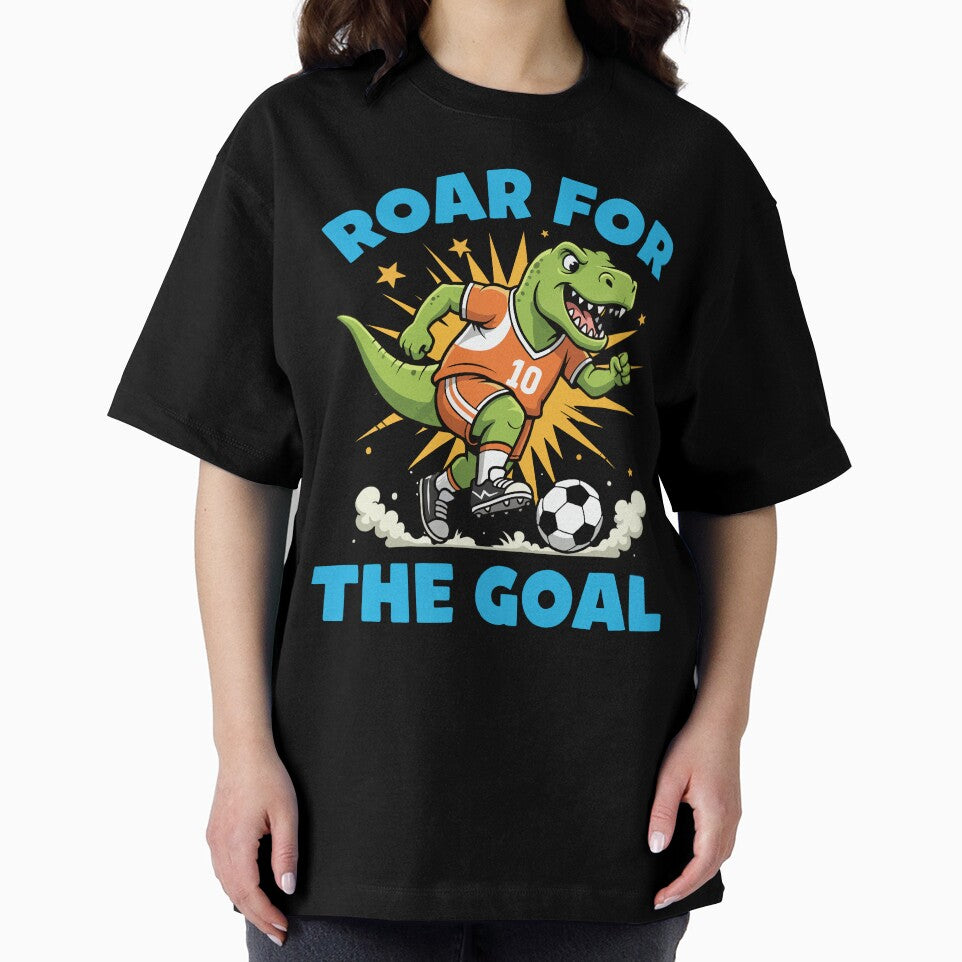 Roar For The Goal - Soccer T-Rex by DigitalGlade