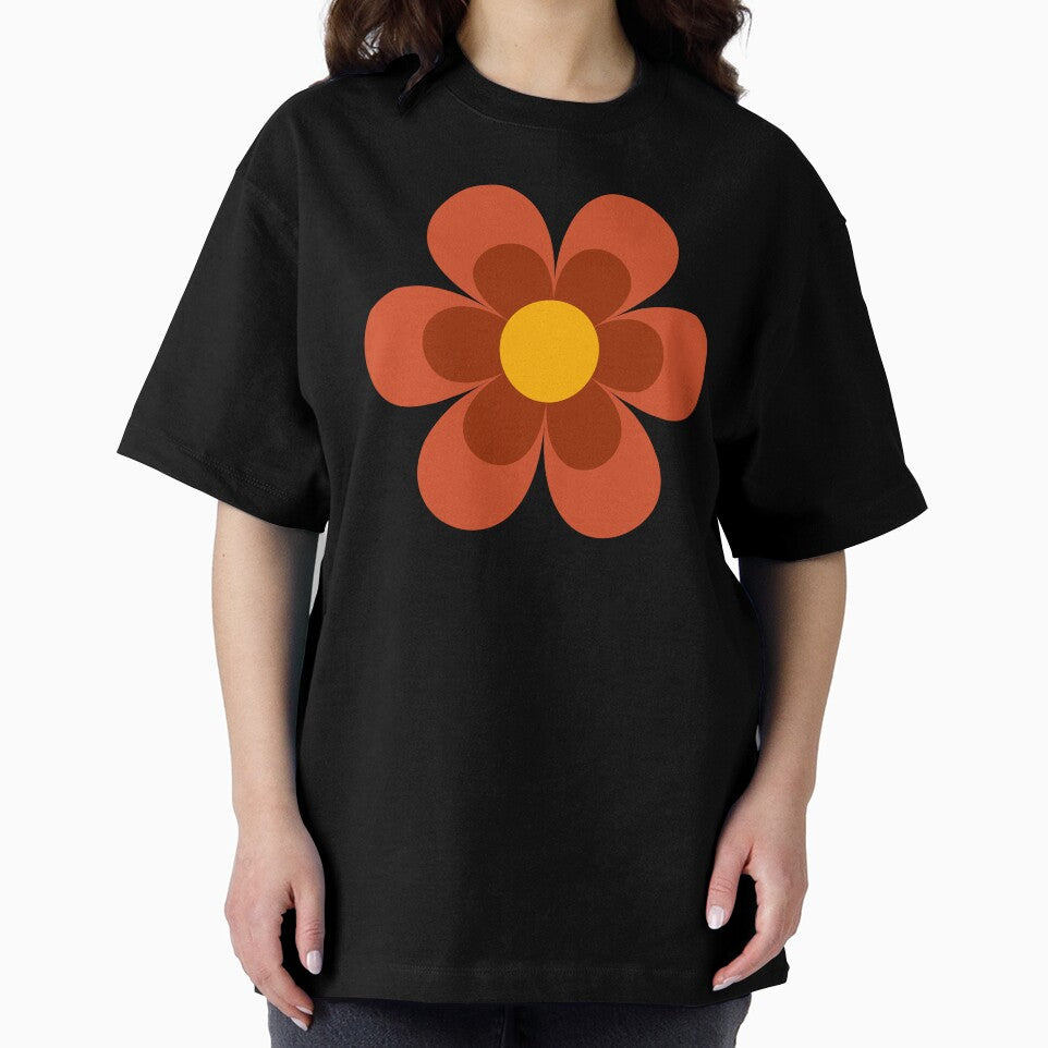 Groovy Retro Daisy Flowers by TheCatmeow2000