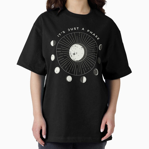 "It's Just A Phase" Astrology Circular Moon Phase by justkidding-co