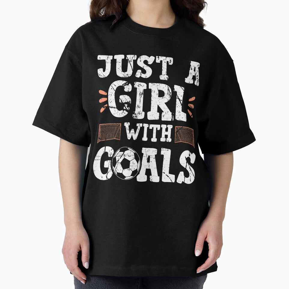 Funny Gifts For Soccer Players Girls and Designs Goals Quote by CrookedCreek