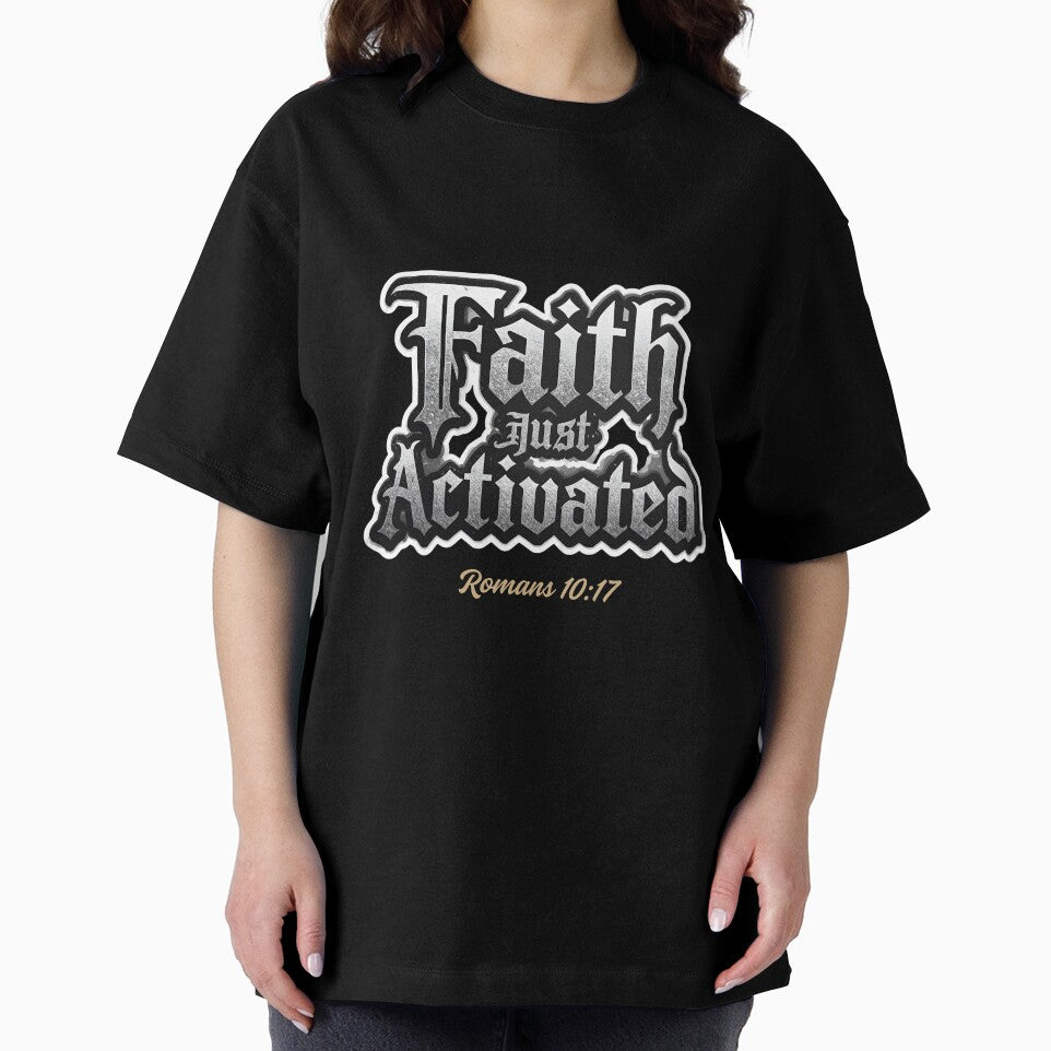 Faith Activated Tee – Inspirational Christian Shirt for Bold Faith Lifestyle by pngfaithstudio