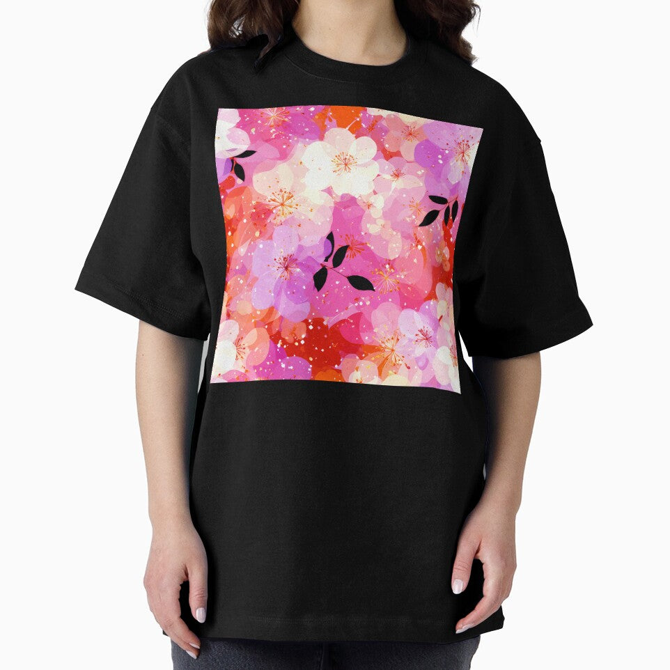 Fantasy Dreams Pink, Magenta, And Lilac Floral Abstract by DEC02